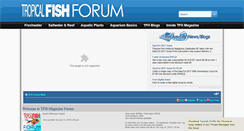 Desktop Screenshot of forums.tfhmagazine.com